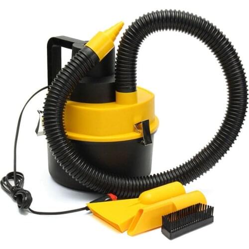New Portable 12V Wet Dry Vac Vacuum Cleaner Inflator Turbo Hand Held Fits For Car Or Shop CSL2017