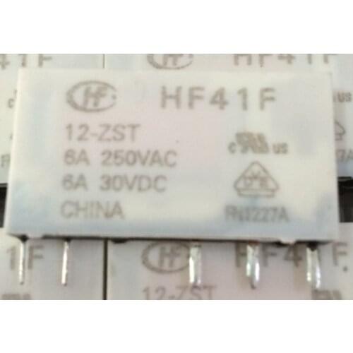Wholesale 10pcs/lot relay HF41F 12-ZST