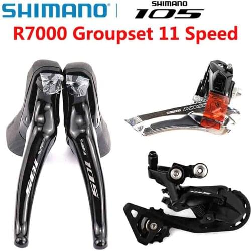 SHIMANO 105 R7000 Groupset R7000 Derailleurs ROAD Bicycle ST+FD+RD Front REAR Derailleur SS GS