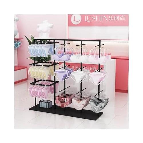 Panty Nakajima Frame Golden Underwear Display Stand