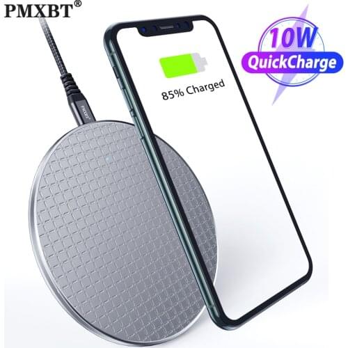 Qi Wireless Charger Receiver For iPhone 11 Max X 8 7 Plus Fast Charging Pad For Samsung Note 9 S10 S9 Plus 10W chargeur sans fil