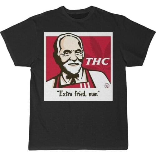 Thc Extra Fried Man Tommy Chong MenS Short Sleeve T Shirt