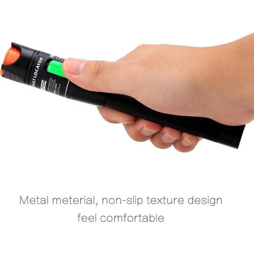 Universal Optical Fiber Test Pen Fault Locator 30mW 30km Fiber Optic Cable Tester Meter for Network Telecommunications