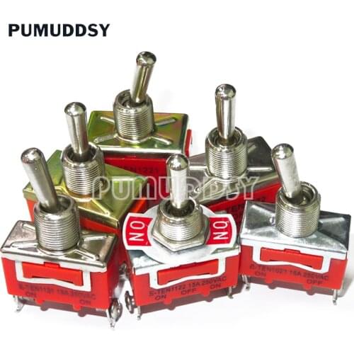 1piece E-ten1322 E-ten1321 E-ten1221 E-ten1122 E-ten1121 E-ten1021 15a/250v Switch Miniature Toggle Switches 1322 1321 1221
