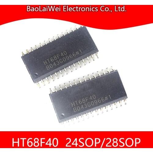 50pcs HT68F40 24SOP 28SOP ic chip Electronic Components Integrated Circuits MCU