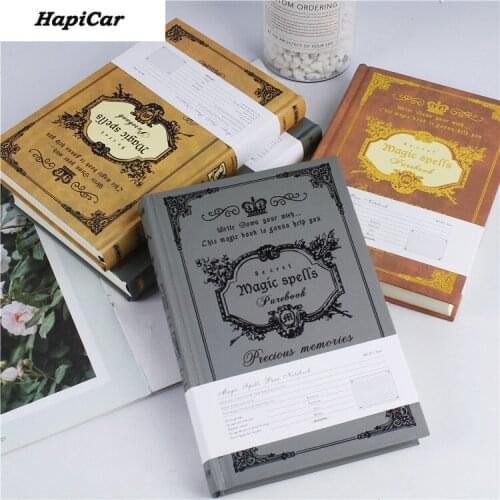 European Style Notebook Literary Exquisite Simple Retro Style Creative Net Red College Student Classroom Reading Notebook