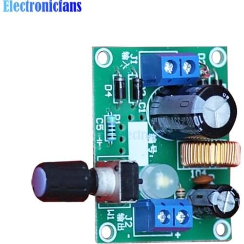DIY Kit LM2596 Adjustable Voltage Stabilizer Precise Buck Step Down Power Supply Module