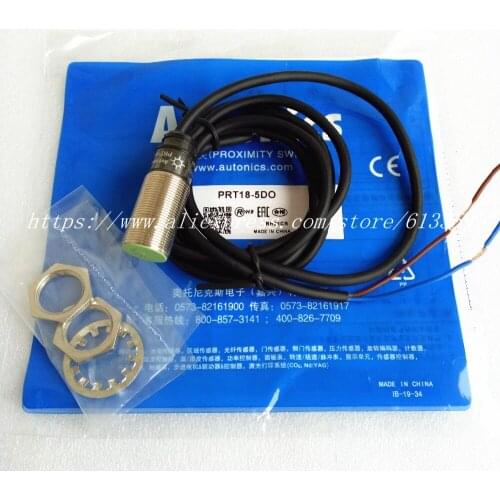 2PCS PRT18-8DO PRT18-5DO PRT18-8DC PRT18-5DC Autonics Proximity Switch New High Quality