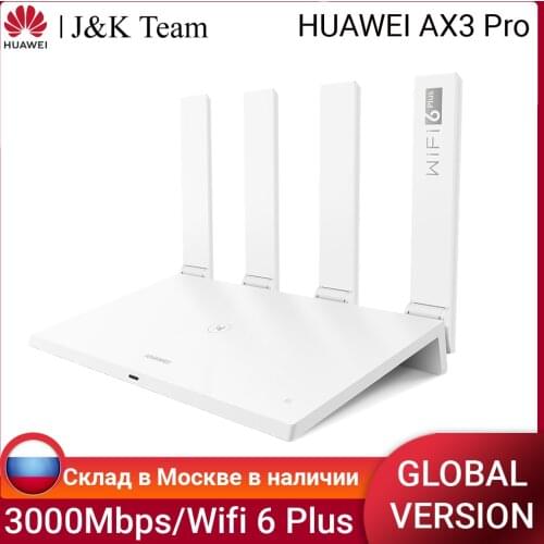 Huawei AX3 Pro Router,Wifi repeater with WiFi 6 plus, mesh wifi 3000Mbps, wifi extender 2.4GHz 5GHz Dual Band