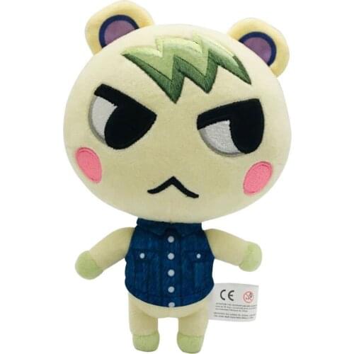 Hot New 20cm Anima Crossing Marshal Plush Toy Dolls Gift for Children Brewster Moe Fauna Bob Raymond