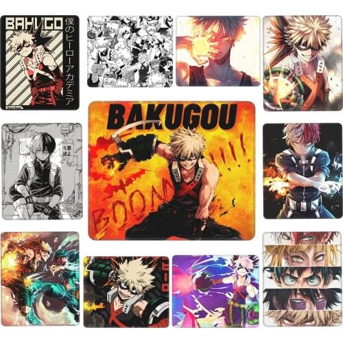 Katsuki Bakugo Bakugou Lovely Mouse Pad My Hero Academia Antislip MousePad Natural Rubber PC Table Decoration Cover