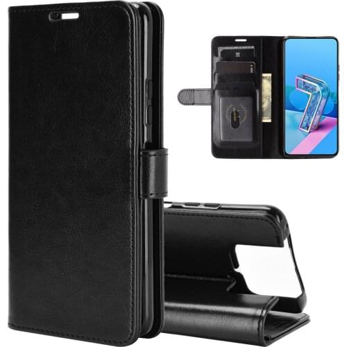 Flip Leather Cover For Asus Zenfone ROG Phone 3 ZS661KS 7 Pro ZS671KS ZS670KS Phone Case With Card Holder And Stand Bag Shell