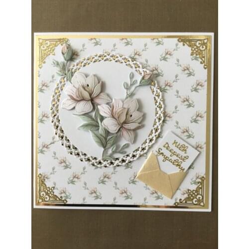 KSCRAFT Circle Metal Cutting Dies Stencils for DIY Scrapbooking/photo album Decorative Embossing DIY Paper Cards