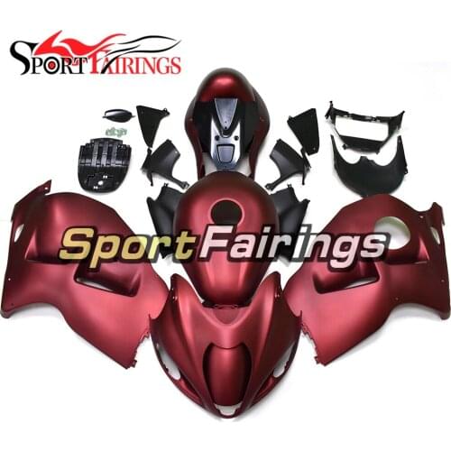 Matte Dark Red Full Fairings For Suzuki GSXR1300 Hayabusa 1997 - 2007 98 99 00 01 02 03 04 05 06 07 ABS Motorcycle Bodywork New