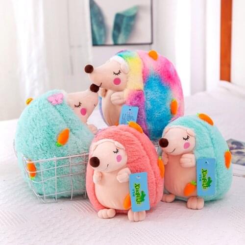 Cute Hedgehog Plush Toys Soft Lovely Cotton Stuffed Animal Dolls Kids