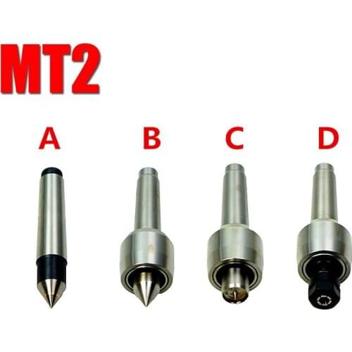 MT2 Lathe Live Center Morse Tap 0.001 Accuracy CNC rotary axis tailstock Cutter Lathe Tool Drill Chuck ER11 CNC Router Machine