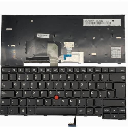 New ES Latin Spanish keyboard for Lenovo Thinkpad E450 E450C E455 E460 E465 laptop
