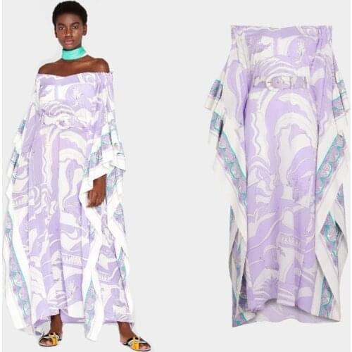 New Arrivals fashion show holiday travel, loose and comfortable fashion dress