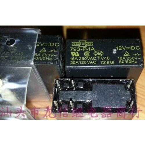 Relay 793-P-1A 12VDC G2R-1A-6P