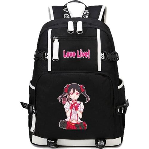 Love Live Printing Backpack For Teenagers Kotori School Bags Nozomi Travel Bag Children student book bag Backpacks Mochila