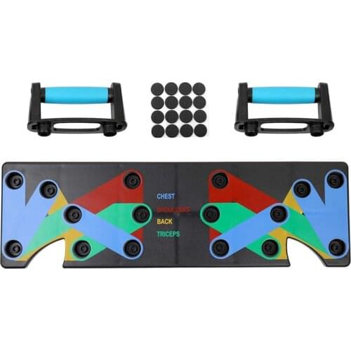 9 In 1 Push Up Rack Board Men Women Comprehensive Fitness Exercise Push-up Stands Body Building Training System Dropshipping