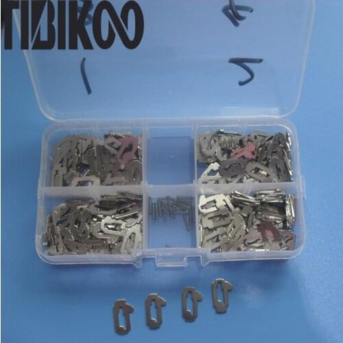 TOY43AT Car Lock Reed For Toyota Camry & Carola Locking Plate For Locksmith Repairing (200PCS+ Gift Spring+Plastic Box)