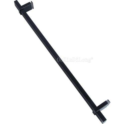 1PCS 304 Stainless Steel Shower Door Matte Black Knob GF94