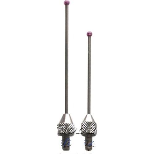 2pcs, M2.5*D2.0*L30, M2.5*D2.0*L40 Ruby gauge head for dial indicator dial gauge red jewel needle