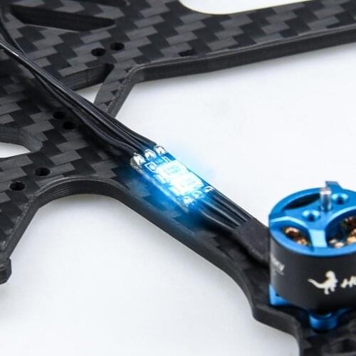 4PCS HGLRC C232B 2-6S Frame Arm LED Light Board Red/Green/Blue/Yellow for Brushless ESC FPV Racing Drone Quadcopter DIY RC Parts