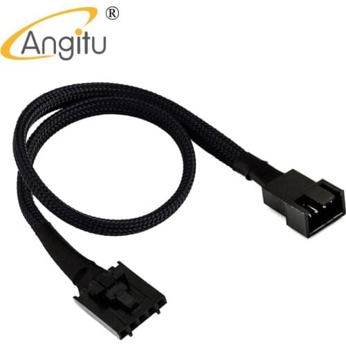 Angitu Converter Dell 5pin to 4pin PWM Fan Adapter Cable For Dell styles 5 pin Latch styles PC Laptop 20cm