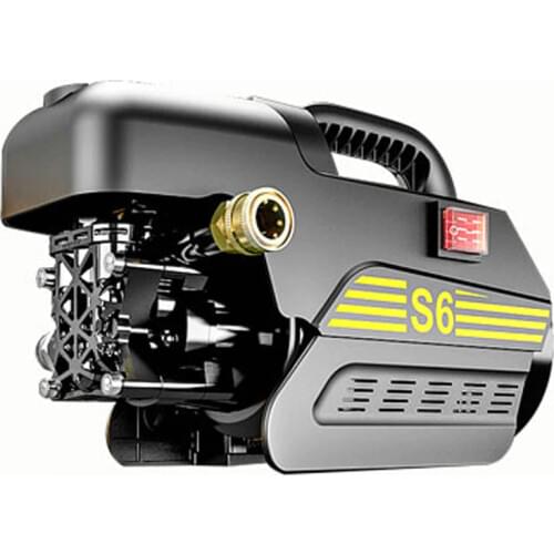 High-pressure Car Washer Tool S6 Household Brush Car Water Pump 220V Automatic Portable Cleaning Water Gun Car Washing Machine