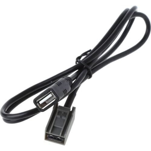Car USB Cable Media Music Adapter Extension Wire for honda Mitsubishi 2009