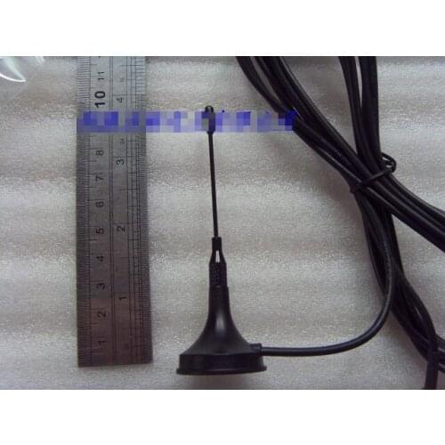 Free Shipping! 1pc 900/1800 GSM 2G 3G antenna 95mm height Small suction SMA antenna port sensor