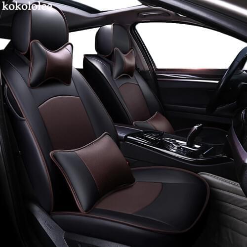 Kokololee custom real leather car seat cover For nissan qashqai j10 almera n16 note x-trail t31 patrol y61 teana j31 car-styling