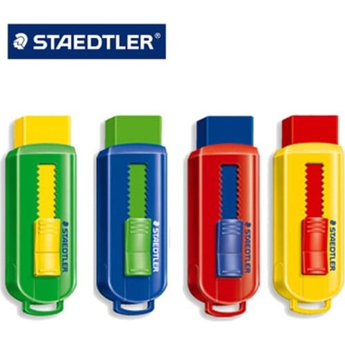4pcs STAEDTLER 525 PS1 Colored Pencil Eraser PVC FREE Eraser For Kids Stationery School Office Supplies Sketch Drawing Erasers