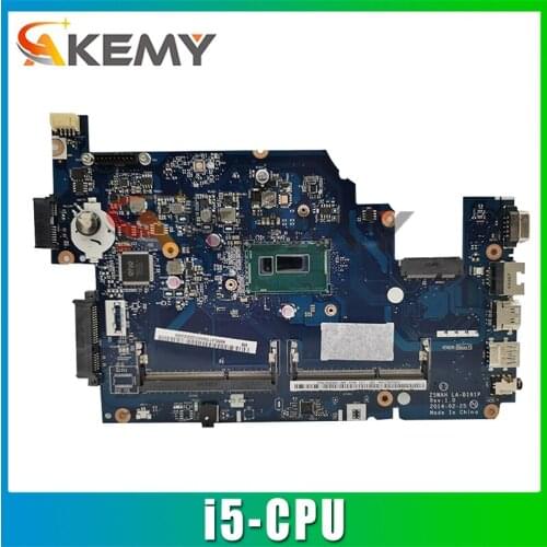 For ACER macro E5-571 E5-531 motherboard i5-CPU LA-B161P NBML811004 Mainboard