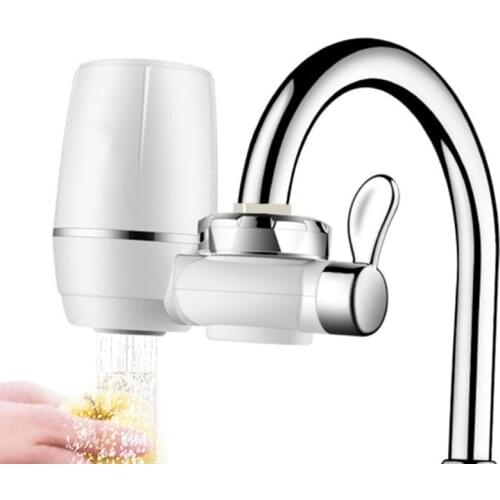 Long-Lasting Water Faucet Filtration System, Faucet Filter, Tap Water Filter, Reduces Chlorine & Bad Taste for Standard Faucet