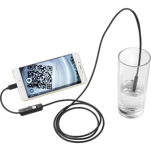 HD 5.5mm/7mm Endoscope Camera USB Endoscope With 6 LED 1/1.5/2/3.5/5M Soft Cable Waterproof Inspection Borescope for Android PC