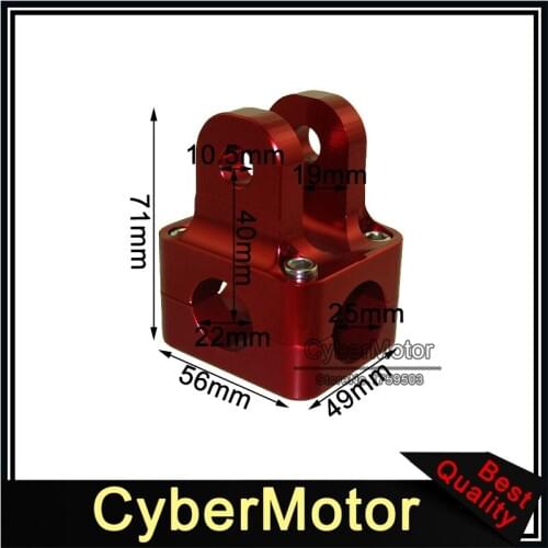 Red Aluminum Mono Shock Extender Connector For Honda Bike Z50 Z50R Z50J Chinese Replca Bikes G50F GOLF50