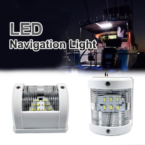 Navigation Light Well-suited Seawater Corrosion Waterproof Wear Resistant Plastic Marine LED Sailing Lamp Yacht Boat Accessories