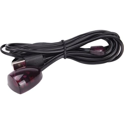 Set Top Box Share Infrared Remote Control Receiver IR Extender IR Extension Cable USB Professional Infrared Receiver Emitter Kit