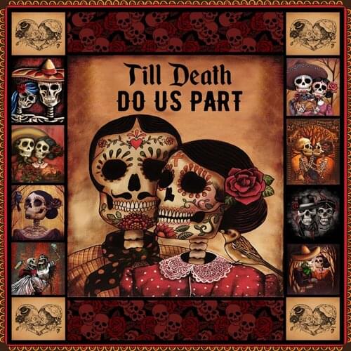 Modern Warm winter Blanket to My Creative skulls 3D Printing Thicken Quilts Blankets Halloween Home textiles decoration Blankets