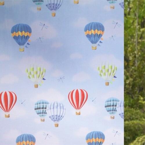 Glass Stickers Window Film Privacy Opaque Waterproof Glass Window Film Sticker 100X30Cm Home Decor Bathroom Bedroom Living Room