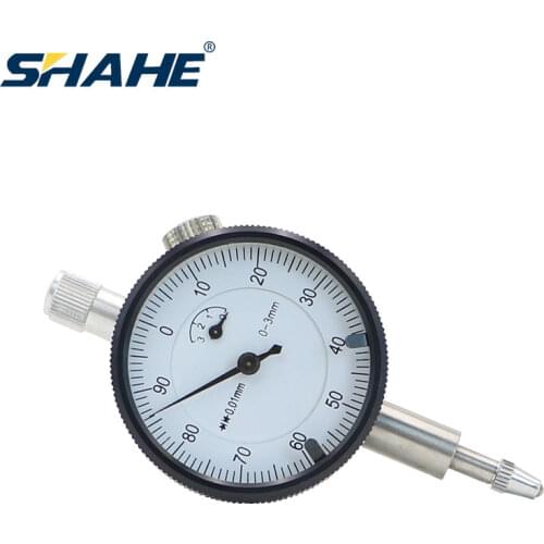 0.01mm 0-3mm Dial Indicator Gauge Dial Test Indicator Gauge Accuracy Small Dial Indicator Measurement Instrument Precision Tool