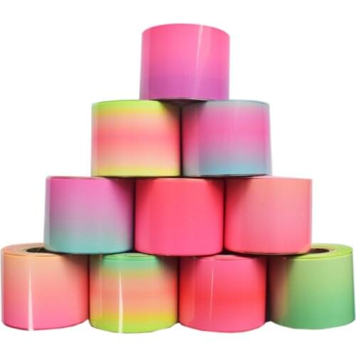 10Roll Pearl Candy Nail Foils Set Gradient Starry Nail Transfer Paper Adhesive Nails Wraps DIY Nail Art Decorations 4cm*50m