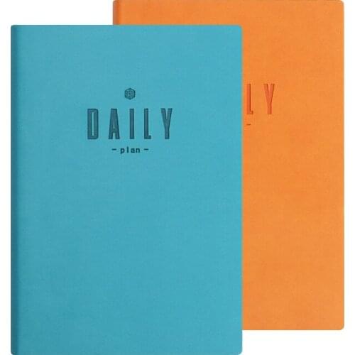 2019 Schedule Notebook Daily Plan Notepad Efficiency Manual A5 Notebook 1PCS