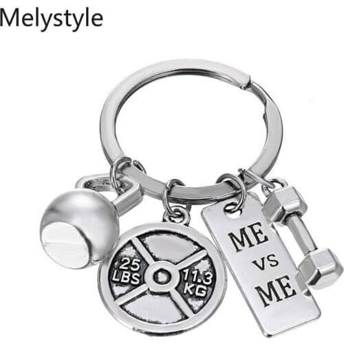 2019 Dumbbell Doctors nurses toothbrush Keychain Key Chains Car Wallet Keys Ring Jewelry Gym Gifts