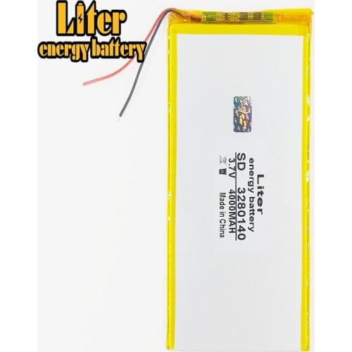 The tablet battery 3280140 3.7v 4000mah 3080140 bateria li-ion para v88, v971 m9, tablet pc, 3.2*80*140mm