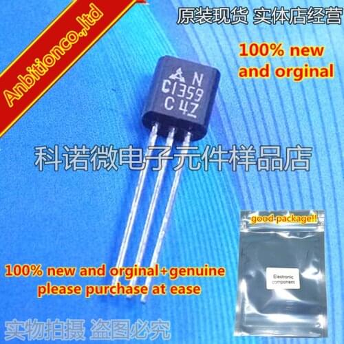 10pcs 100% new and orginal 2SC1359 C1359 TO-92 Silicon NPN epitaxial planer type(For high-frequency amplification) in stock