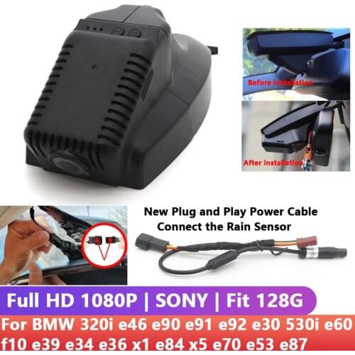 Full HD Car DVR Wifi DVR Video recorder dash cam For BMW 320i e46 e90 e91 e92 e30 530i e60 f10 e39 e34 e36 x1 e84 x5 e70 e53 e87